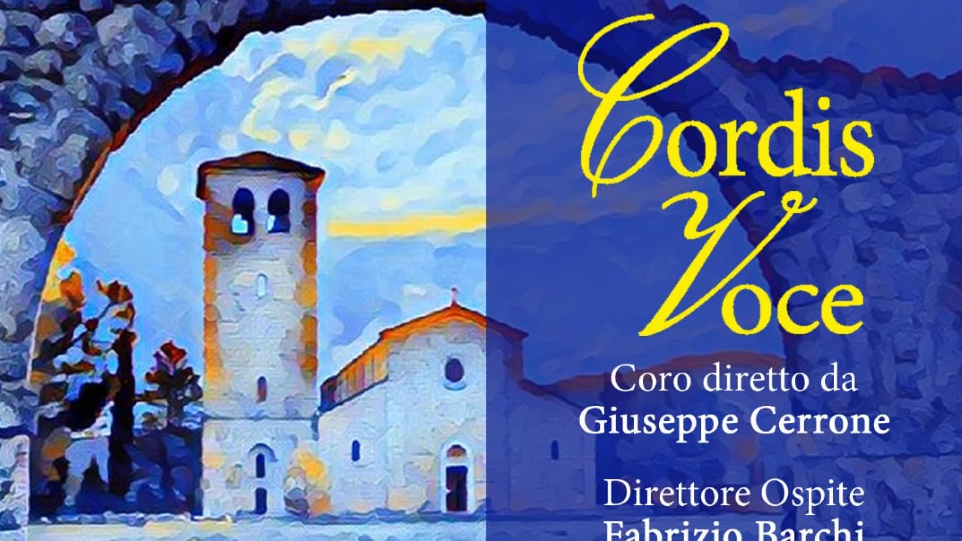 Concerto dell'Epifania all'Abbazia di San Vincenzo al Volturno con il coro "Cordis Voce"